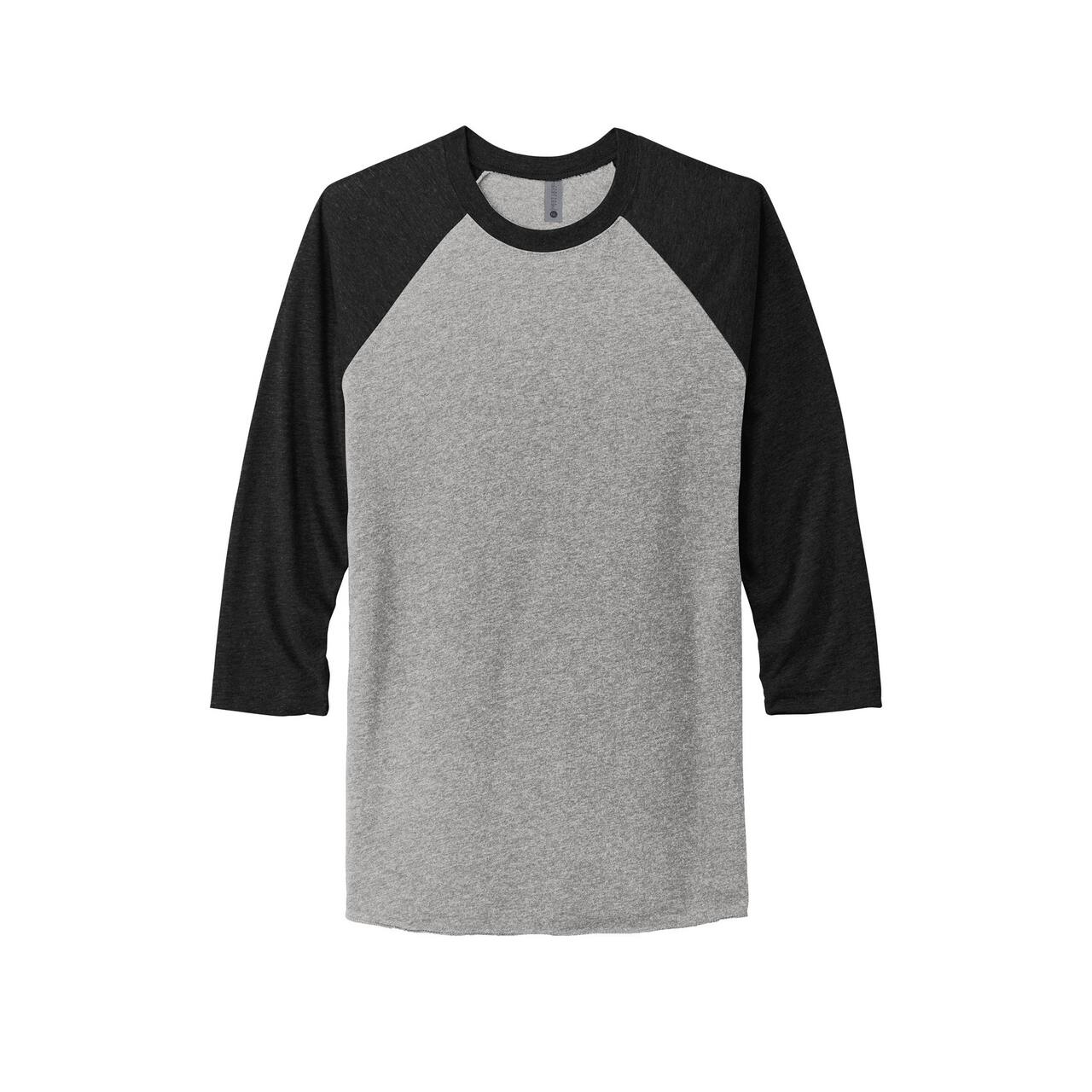 Next Level Unisex Tri-Blend 3/4-Sleeve Raglan T-Shirt